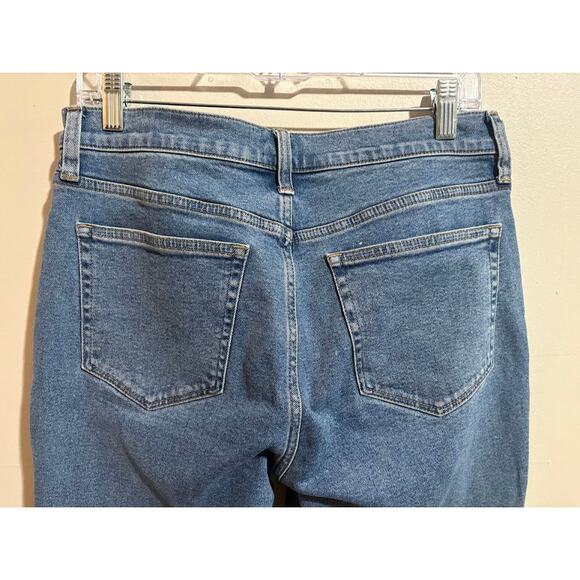 J. Crew Mid-Rise Flare Crop Jeans Size 29 - Picture 5 of 7